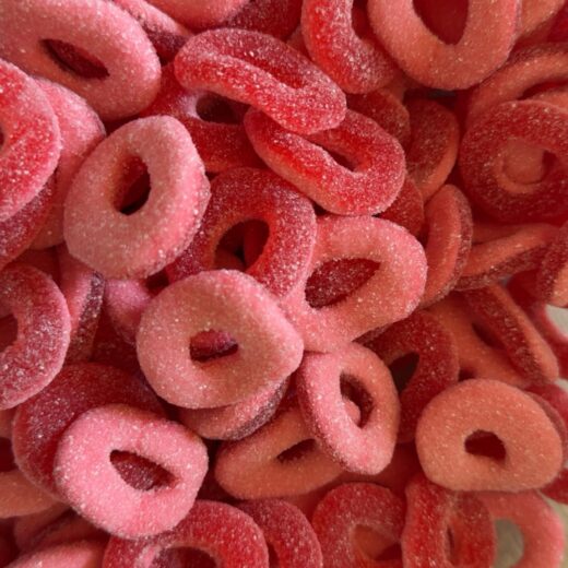 Anneaux Fraise – Intensité fruitée et gourmandise 🍓🍬✨ (100g)