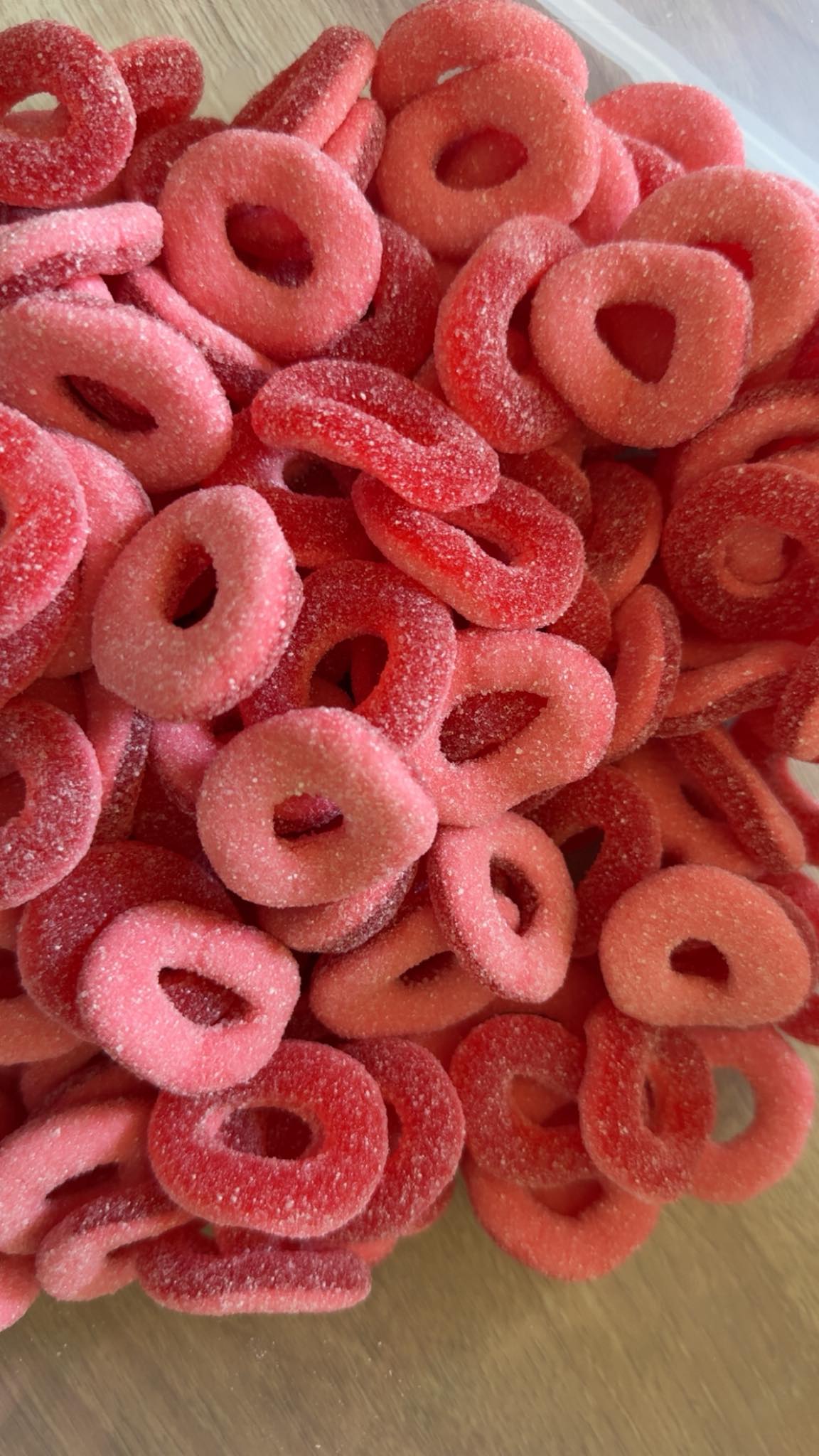 Anneaux Fraise – Intensité fruitée et gourmandise 🍓🍬✨ (100g)