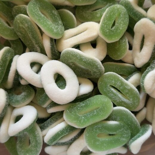 Anneaux Pomme – Fraîcheur acidulée et croquante 🍏🍬✨ (100g)