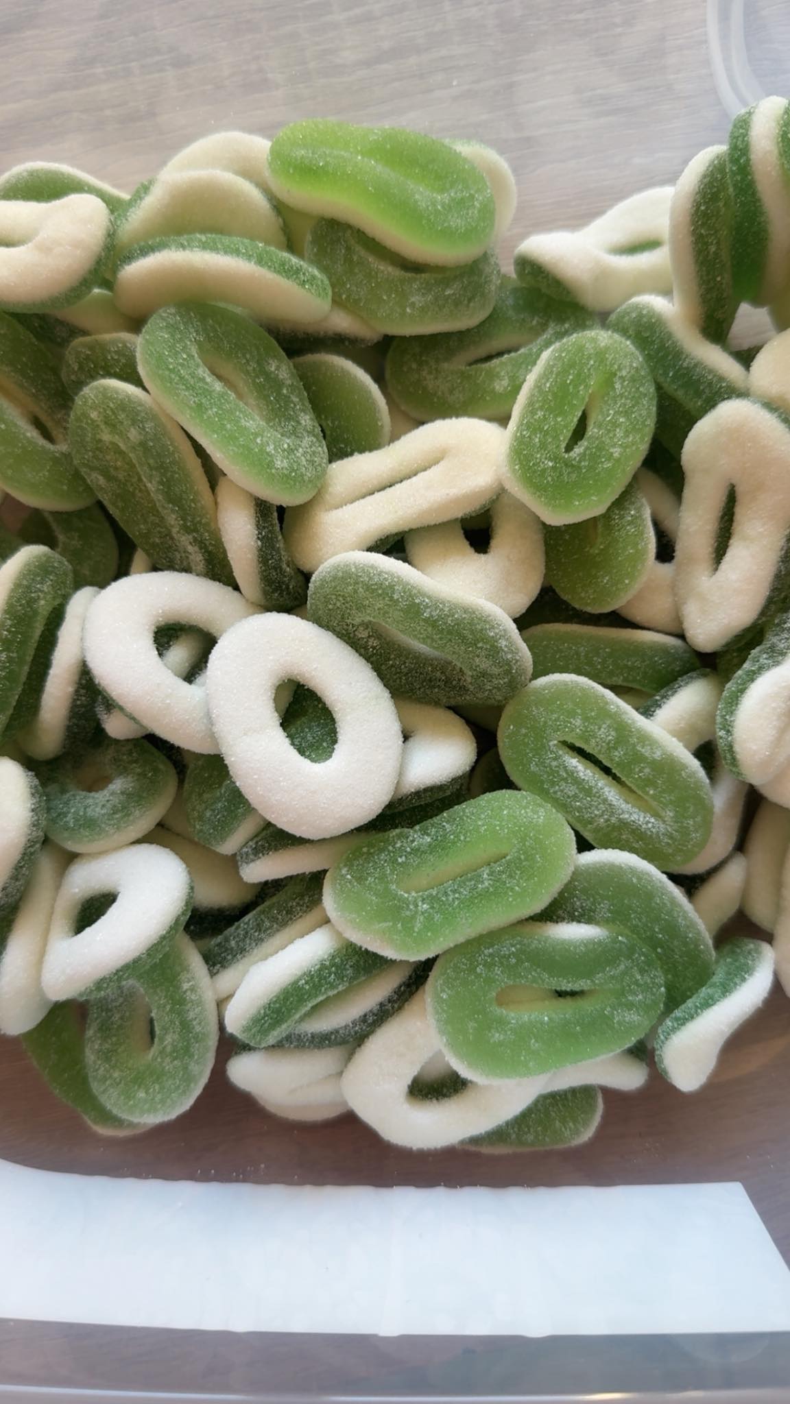 Anneaux Pomme – Fraîcheur acidulée et croquante 🍏🍬✨ (100g)