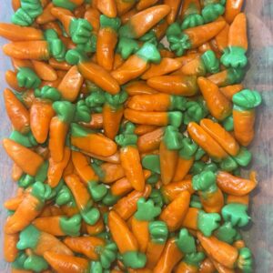 Bonbons Carotte Halal – Fun, fruités et gourmands 🥕🍬✨ (100g)