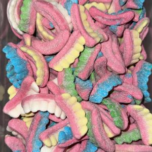 Bonbons Dentier – Fun colorés, et ultra gourmands 😁🍬✨ (100g)
