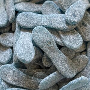 Langues Acidulées Framboise – Le plaisir qui pique 💙🍓⚡ (100g)