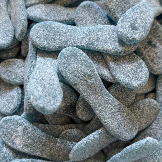 Langues Acidulées Framboise – Le plaisir qui pique 💙🍓⚡ (100g)
