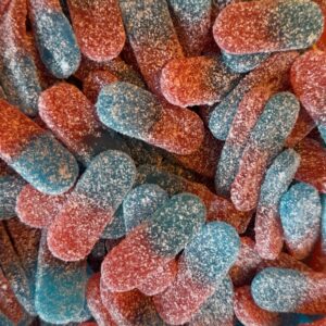 Mini Langues Bublizz – Explosion acidulée 🔥💙❤️(100g)