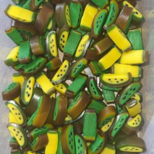 Tranches de Réglisse Kiwi – Alliance originale et fruitée 🥝🍬✨ (100g)