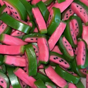 Tranches de Réglisse Pastèque – Fraîcheur estivale et gourmandise 🍉🍬✨ (100g)