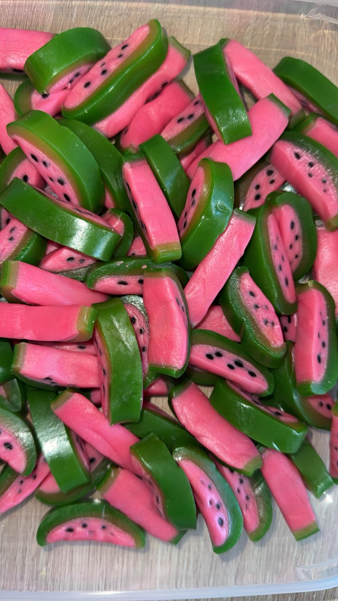 Tranches de Réglisse Pastèque – Fraîcheur estivale et gourmandise 🍉🍬✨ (100g)