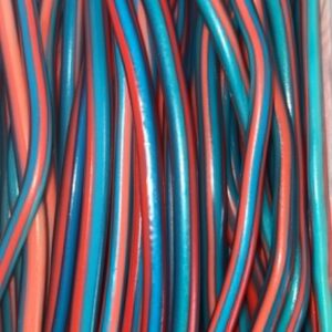 Tubes XXL 60 cm Bubble Gum – Longs Bonbons Acidulés et Gourmands 💙❤️ (lot de 2)