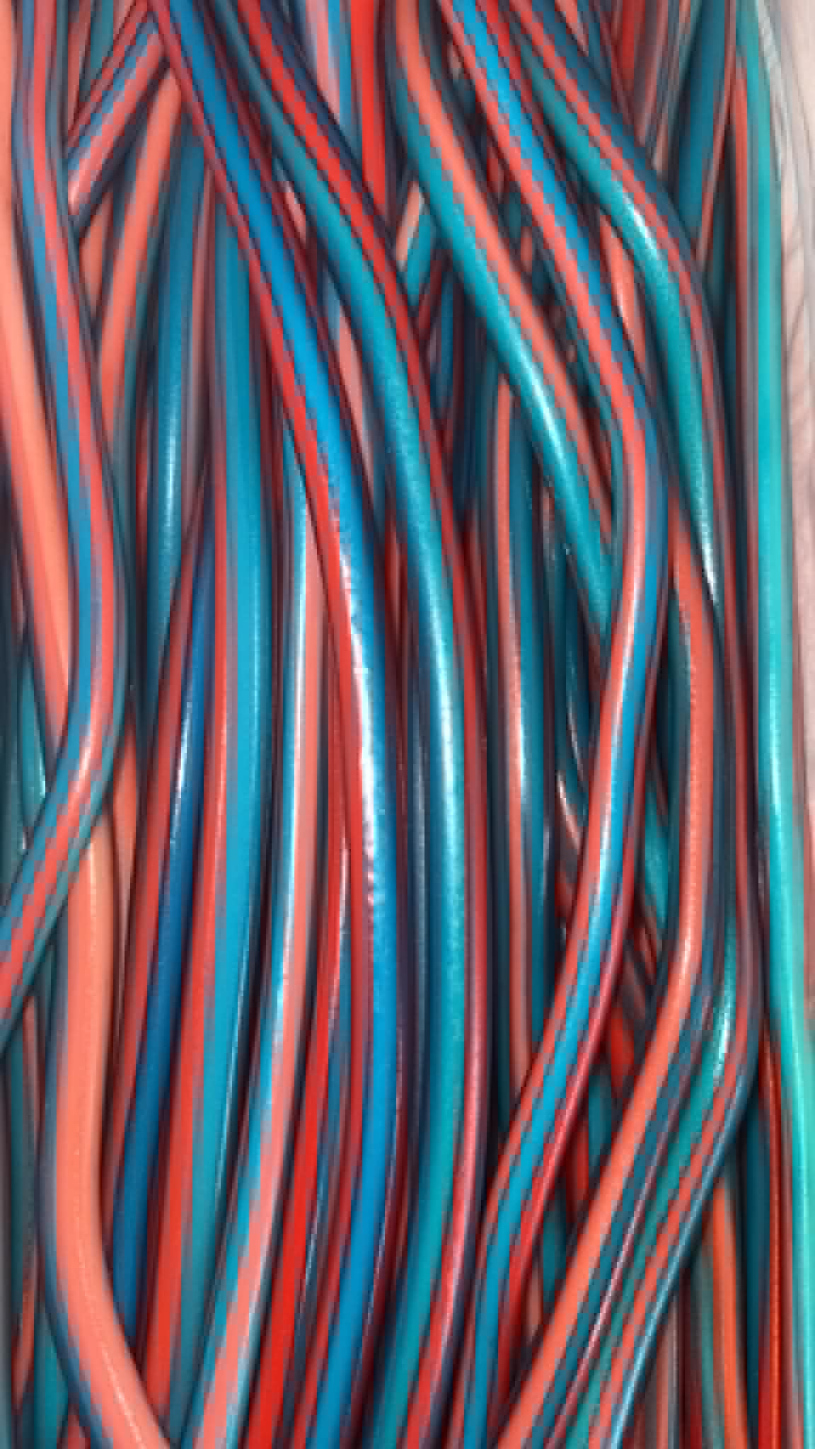 Tubes XXL 60 cm Bubble Gum – Longs Bonbons Acidulés et Gourmands 💙❤️ (lot de 2)