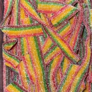 Bandeaux Multicolores Acidulés – Bonbons Arc-en-ciel Fruités et Gourmands 🌈 (lot de 10)