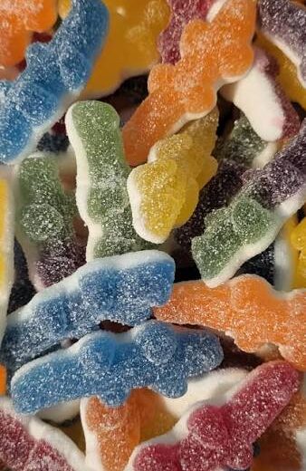 Bonbons Crocodiles Sucrés – Confiseries Fruitées Ultra Gourmandes 🍬 (100g)