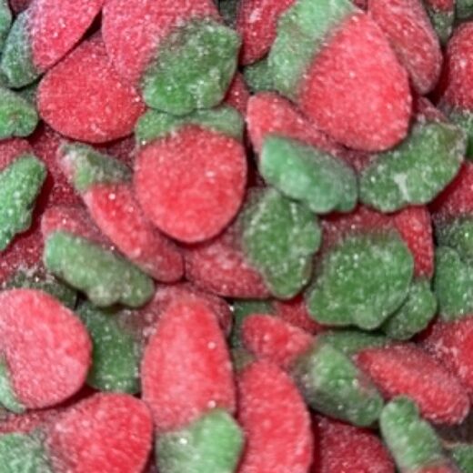 Bonbons Fraises Sucrées – Confiseries Fruitées et Gourmandes 🍬 (100g)