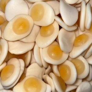 Bonbons Œufs au Plat – Confiseries Gourmandes et Moelleuses 🍬 (100g)