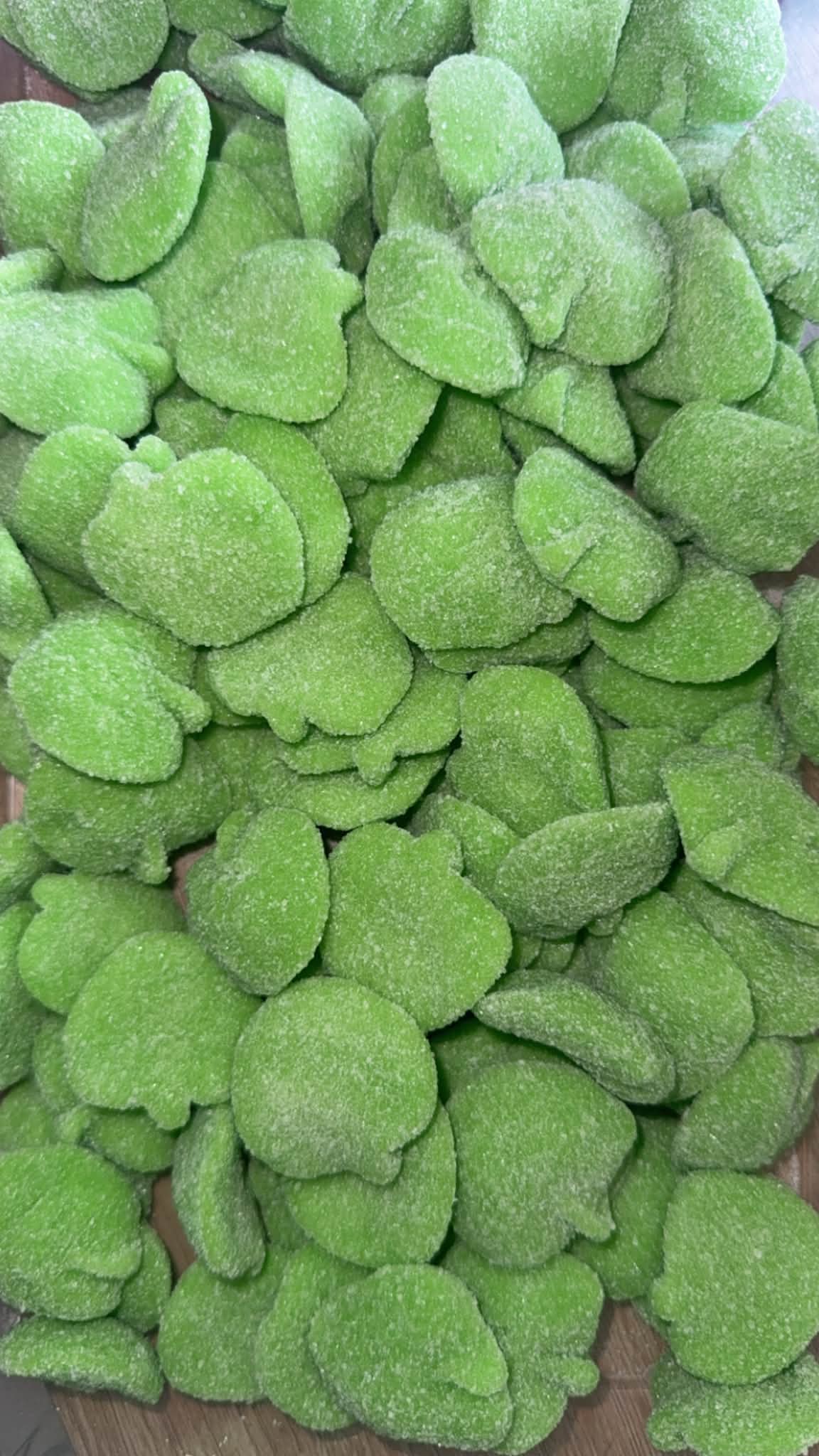 Bonbons Pomme Battue – Confiseries Acidulées et Moelleuses 🍬 (100g)