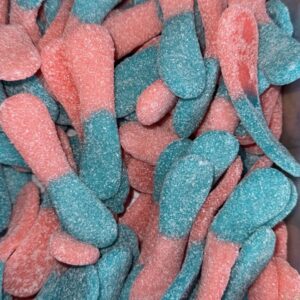Bonbons Langues Bubble Gum Acidulées – Confiseries Saveur Chewing-Gum (100g)