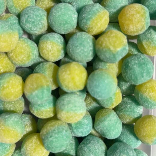 Balls Citron & Citron Vert Acidulées – Fraîcheur Intense
